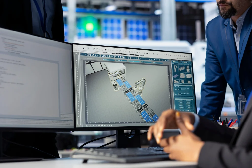 Diagram showing how AutoCAD design data integrates with ArcGIS GIS mapping systems for planning, analysis, and infrastructure management.