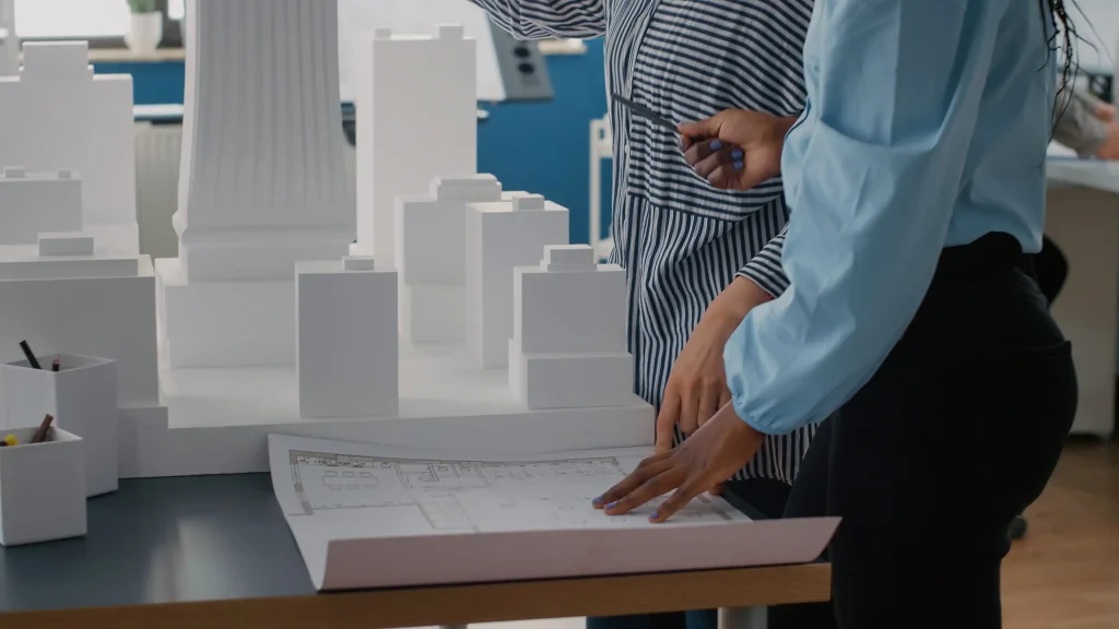 Smart MEP 3 3D modelling in construction showing digital building design to reduce costs and minimize project errors.
