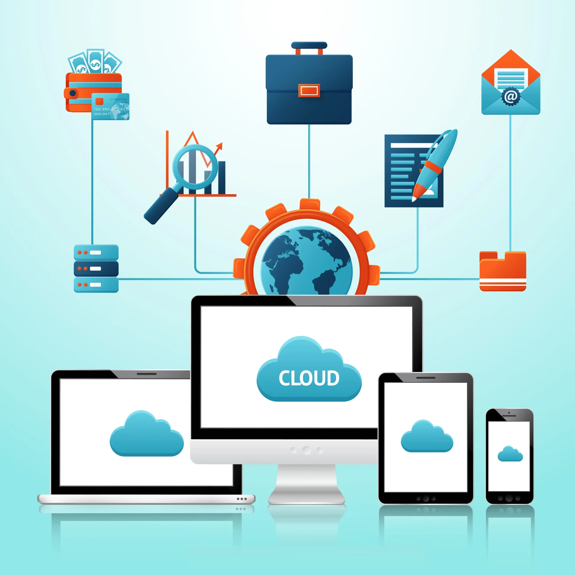 Cloud-based project management software dashboard displaying task tracking, team collaboration, project timelines, and performance analytics.