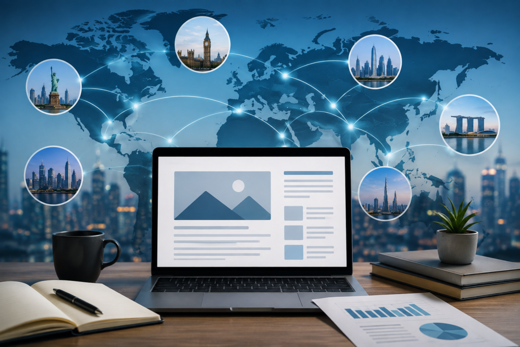 Strategic Blogging to Expand Global Search Visibility and Reach